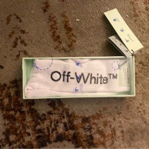 Off-White White Socks